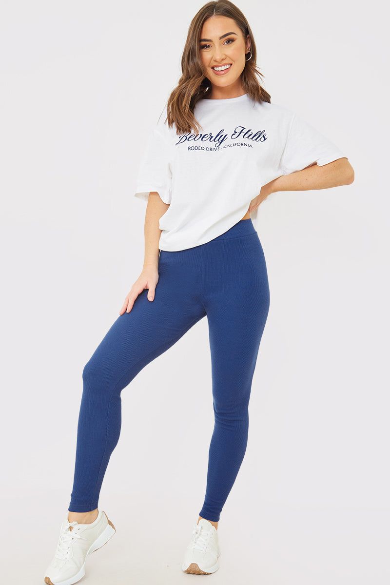 In the Style Thick Rib Leggings