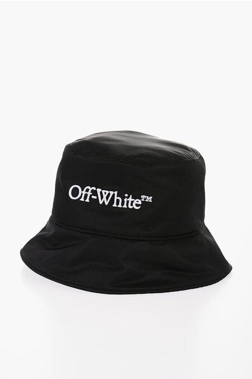 Solid Color Bucket Hat with Embroidered Logo