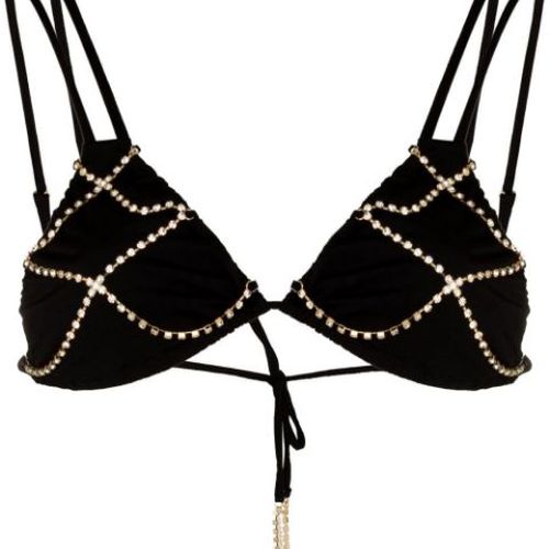 Agent Provocateur 윌로나 라인스톤 비키니 탑 APM0456001000