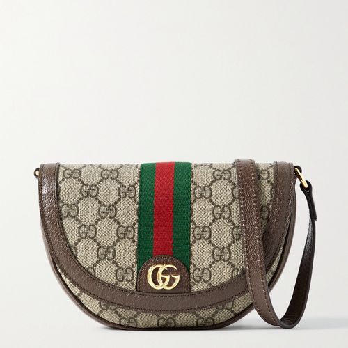 GUCCI Ophidia printed coated-canvas diaper bag