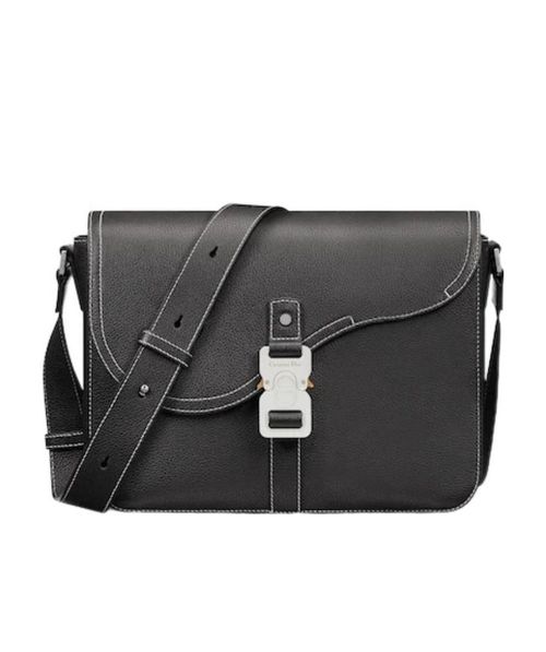 Saddle Messenger Bag with Flap