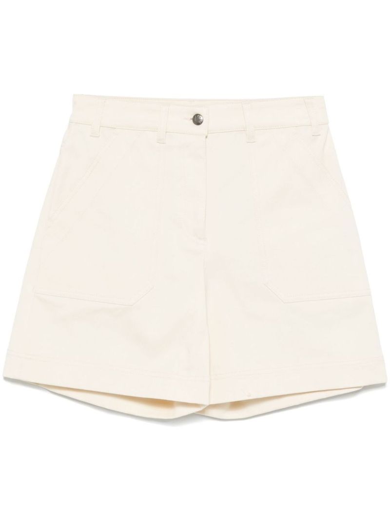몽클레어 여성 Cotton Gabardine Bermuda Shorts