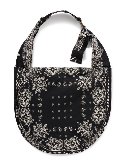 Transit Snufkin Rat Brand Bandana-Print Cotton Sling Bag