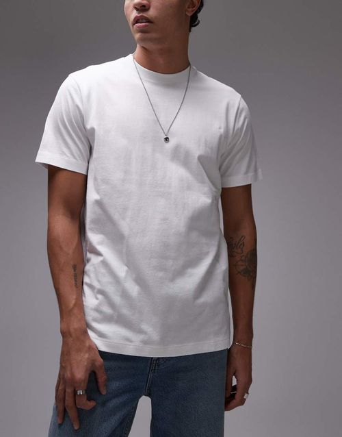 Topman 3-pack regular fit T-shirts in white