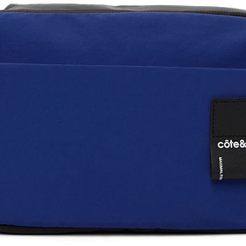 Cote & Ciel 남성 블루 & 블랙 이사라우 팝 파우치 211559M170018