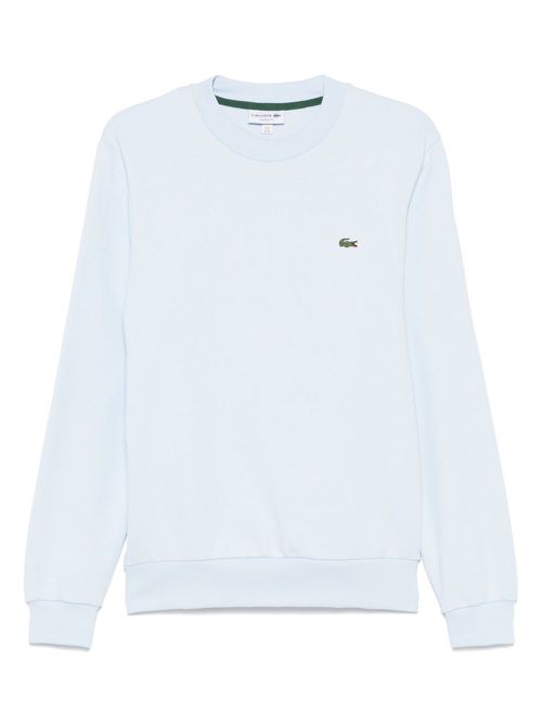 Lacoste embroidered-motif sweatshirt - Blue