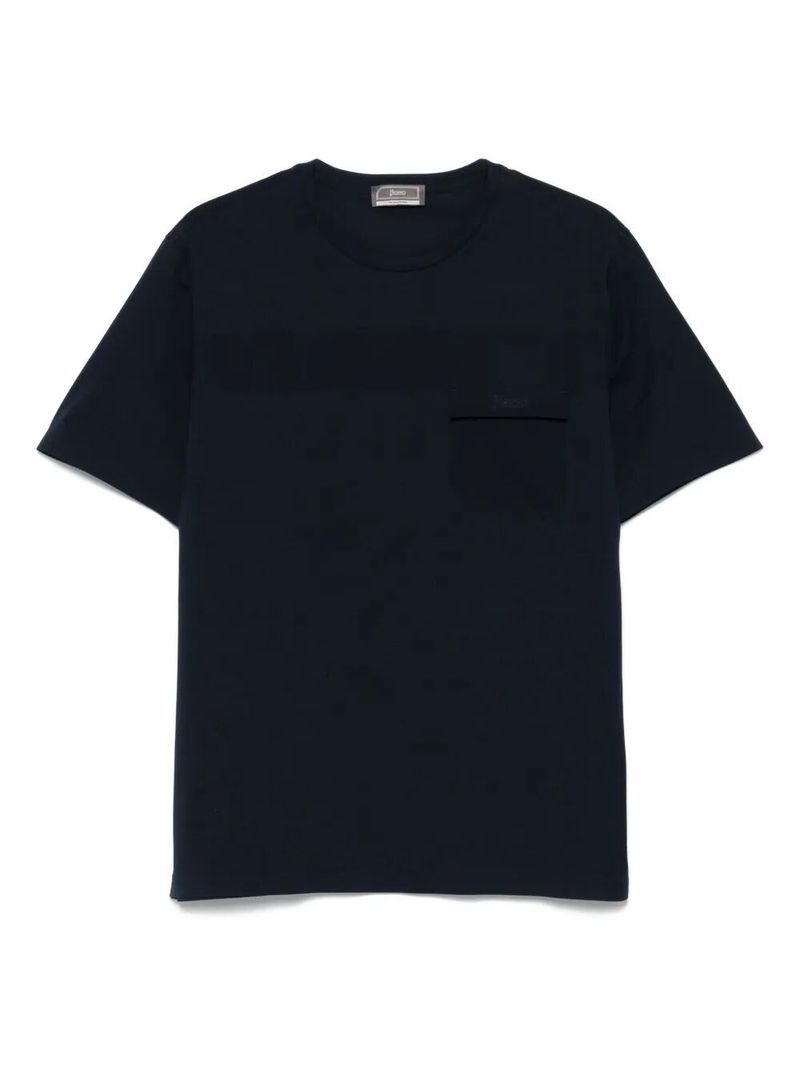 에르노 남성 Cotton Jersey T-Shirt With Pocket