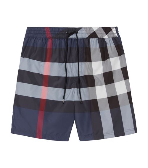 Check Swim Shorts