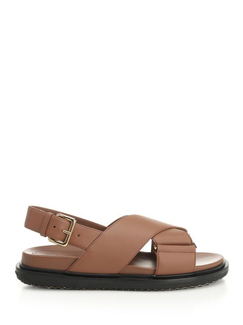 Footbed Sandals Brown