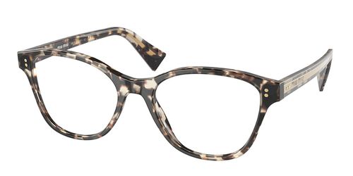 Miu Miu MU02UVA Asian Fit UAO1O1 Women’s Eyeglasses Tortoiseshell Size 54 (Frame Only) - Blue Light Block Available