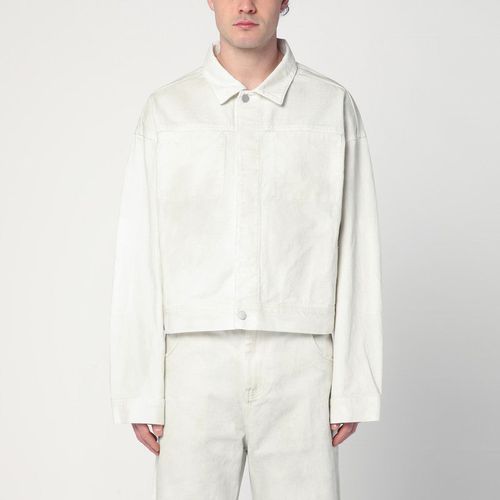 Ivory Denim Jacket