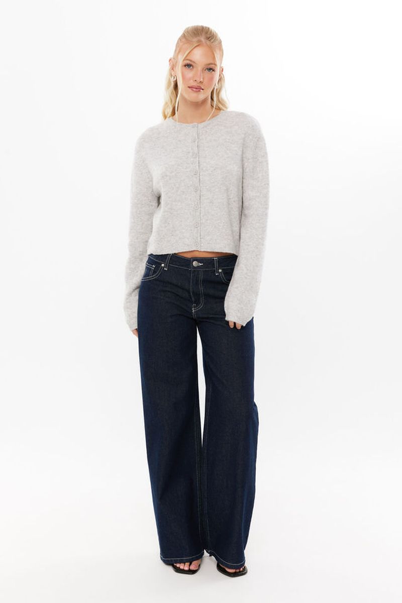 SUPRE Brydie Button Through Cardigan & Low Rise Baggy Jean Bundle