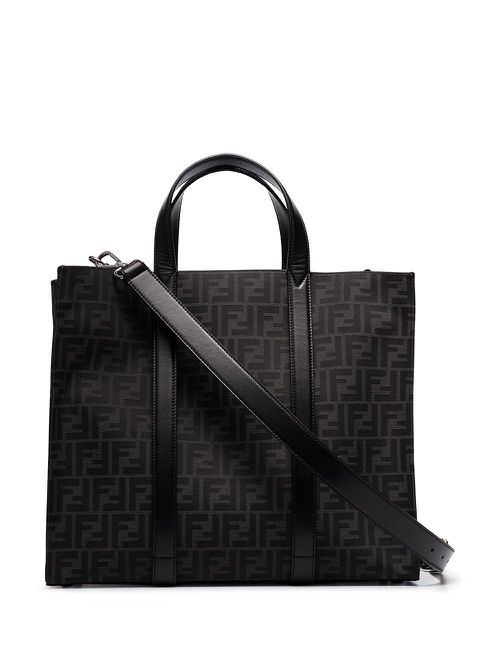 FF-monogram tote bag - Black