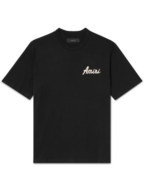 City Logo-Print Cotton-Jersey T-Shirt