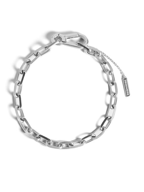 Carabiner necklace - Silver