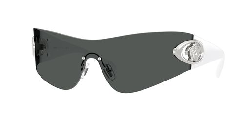 Dark Grey Shield Mens Sunglasses VE2280 100087 42