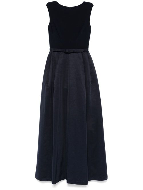 Faille gown dress - Blue