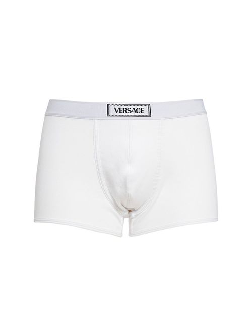 Ribbed Cotton Boxer Briefs