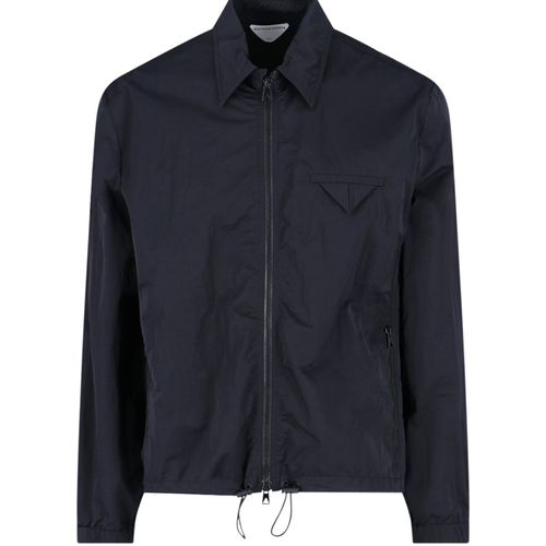 Bottega Veneta Black & White Nylon Jacket - Realry: A global fashion  sites aggregator