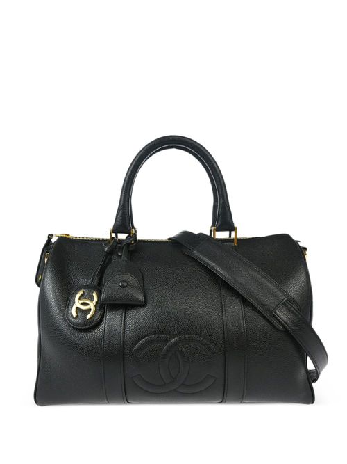 1997 CC two-way handbag - Black