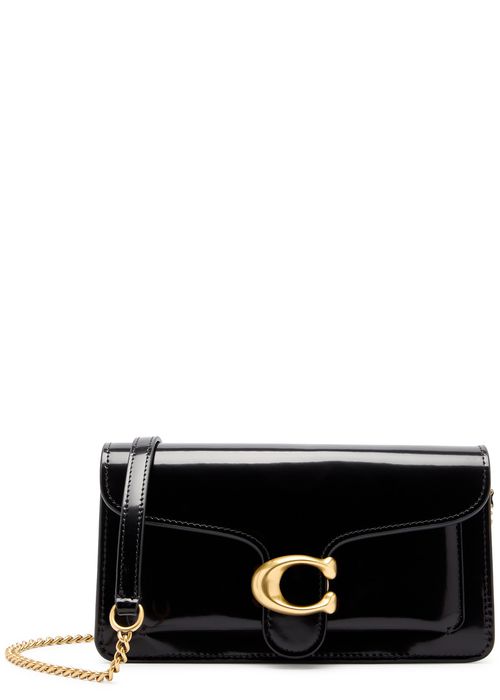 Tabby Spazzolato Leather Clutch