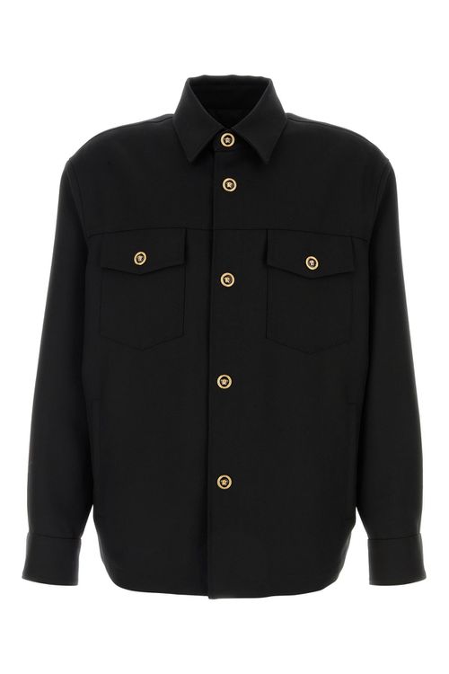 Black wool jacket