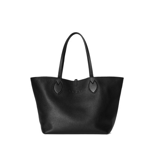 Totissima Grained Leather Tote Bag