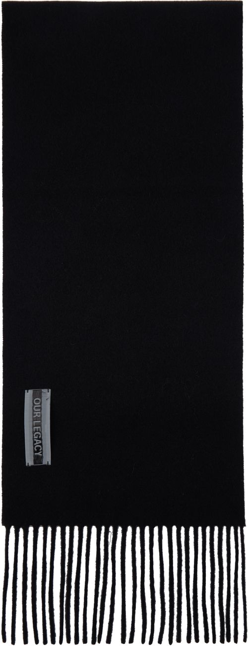 OUR LEGACY Black Estate Scarf