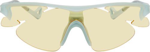 POST ARCHIVE FACTION (PAF) Blue & Yellow District Vision Edition Junya Racer Sunglasses