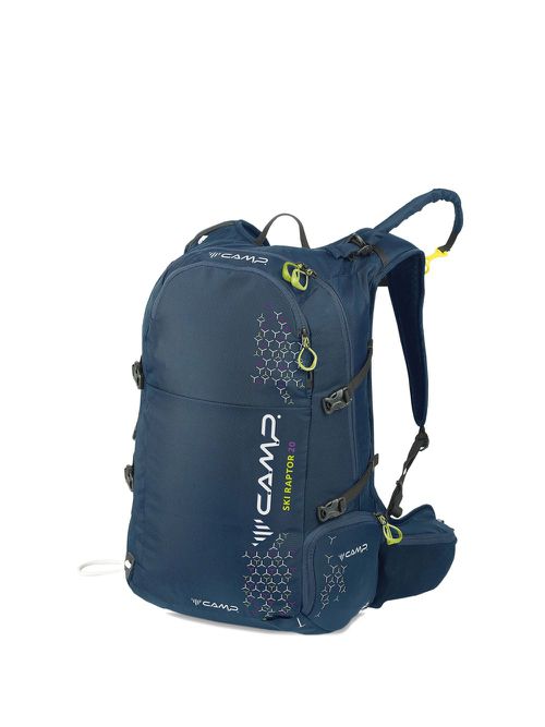 Logo-print backpack - Blue