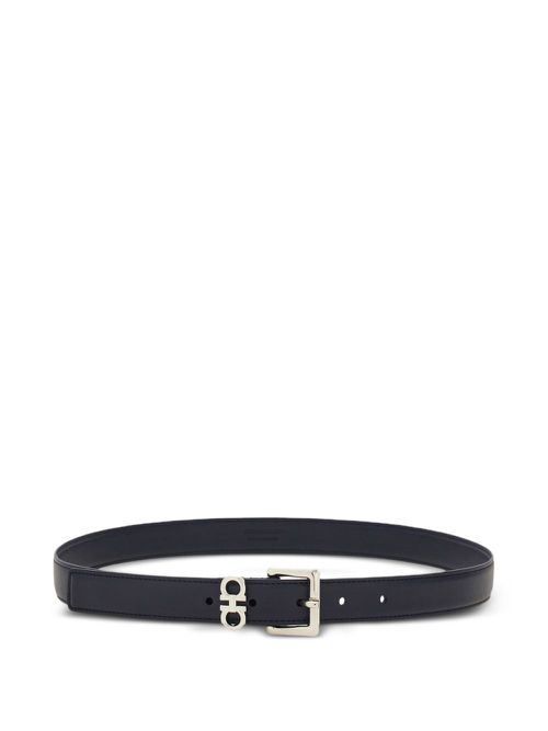 Ferragamo Double Gancini belt - Blue