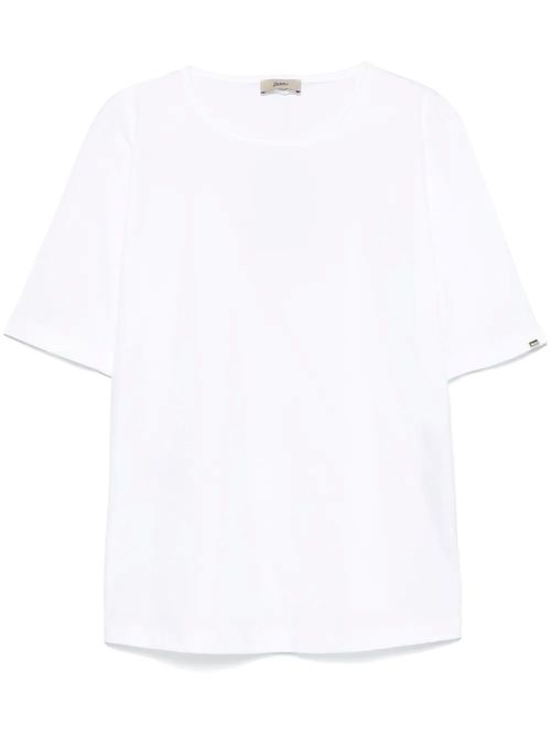 Side Slits Cotton T-Shirt