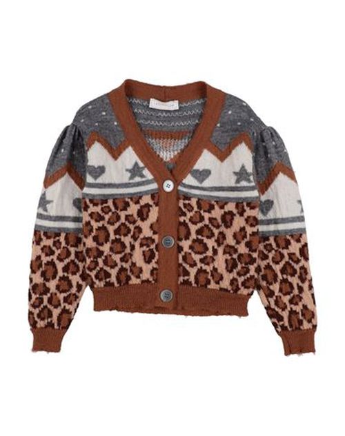 Kid Girl Cardigan Grey