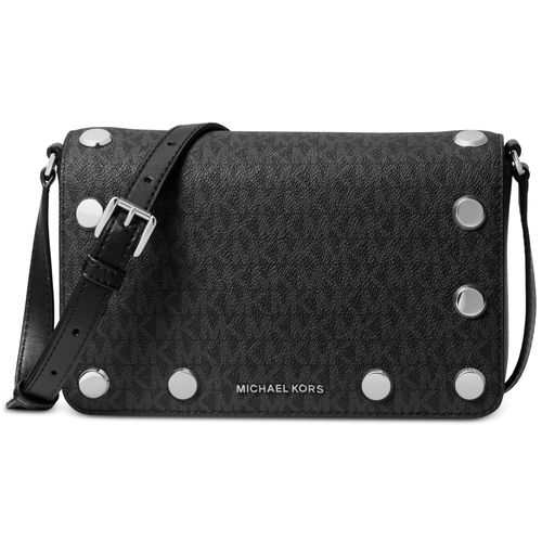 Michael Kors Logo Holly Small Flap Crossbody - Macy's