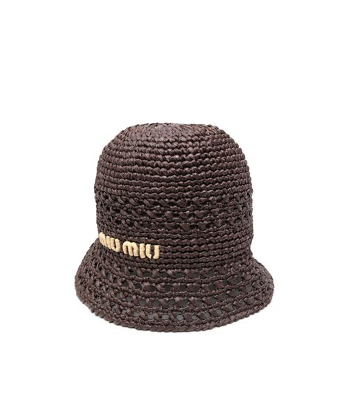 Woven fabric hat