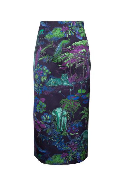 Christian Dior All-Over Patterned Skirt
