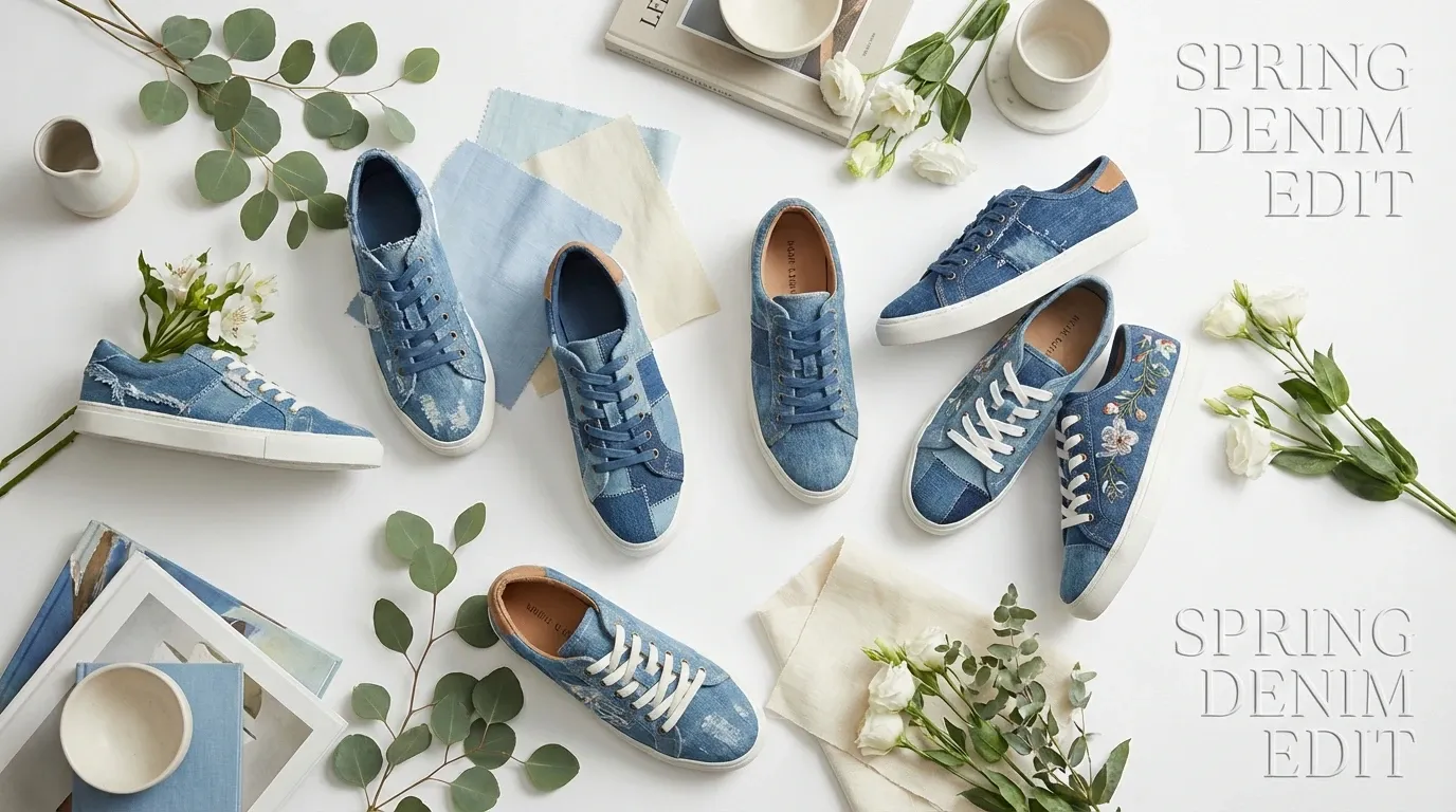 Best Denim Sneakers to Buy Right Now — Spring 2026 UK Edit