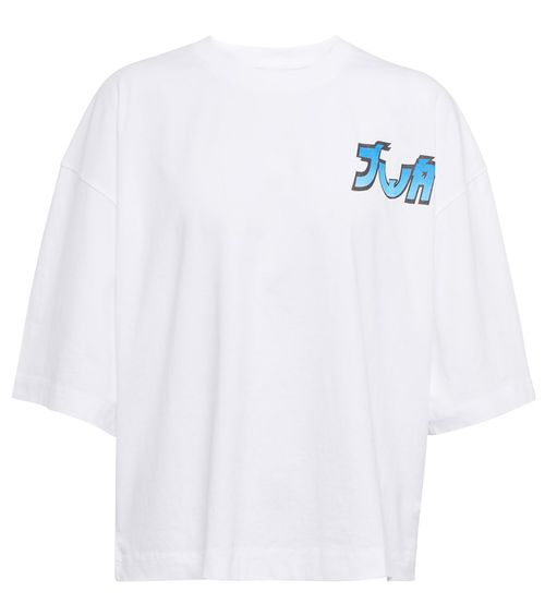 X Run Hany logo cotton T-shirt