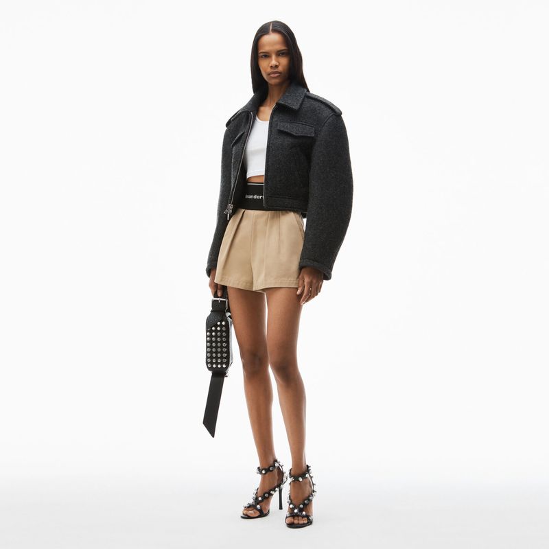 Alexander Wang 여성 Women's Safari Short In Cotton Tailoring Chino