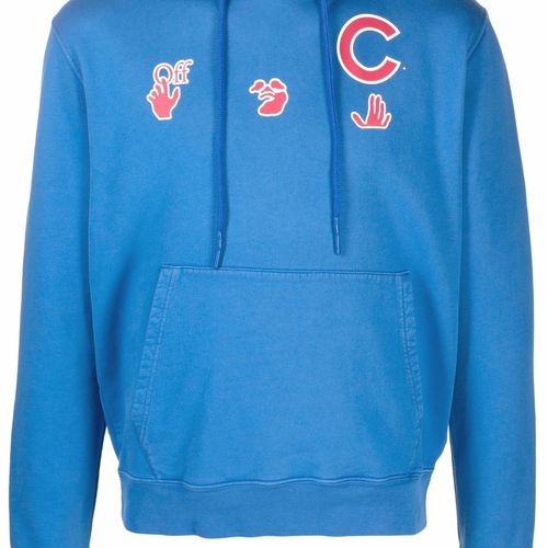 Off-White MLB Chicago Cubs Hoodie - Farfetch