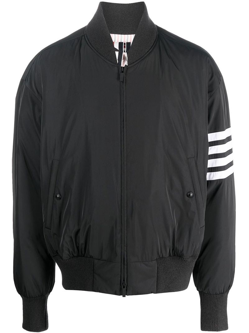 톰브라운 남성 4-Bar Stripe Bomber Jacket