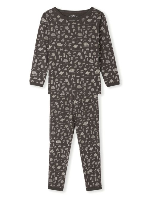 Planet organic cotton pyjamas - Grey