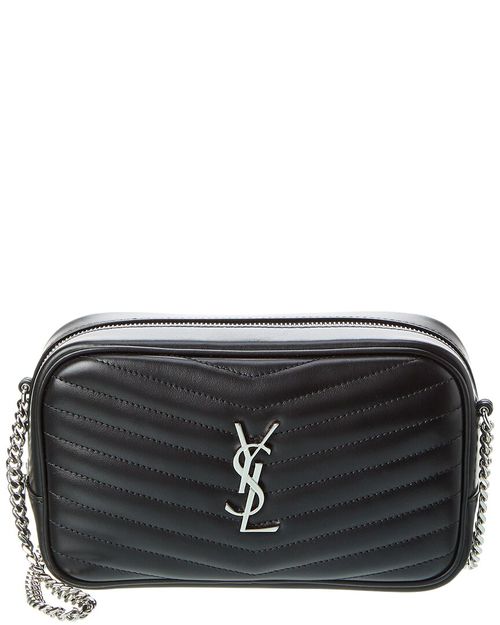 Lou Mini Quilted Leather Camera Bag
