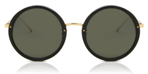 Linda Farrow LFLC239 C11 Men's Sunglasses Black Size 51