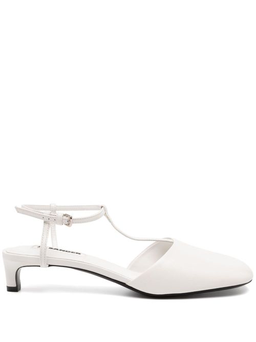 Leather sandals - White