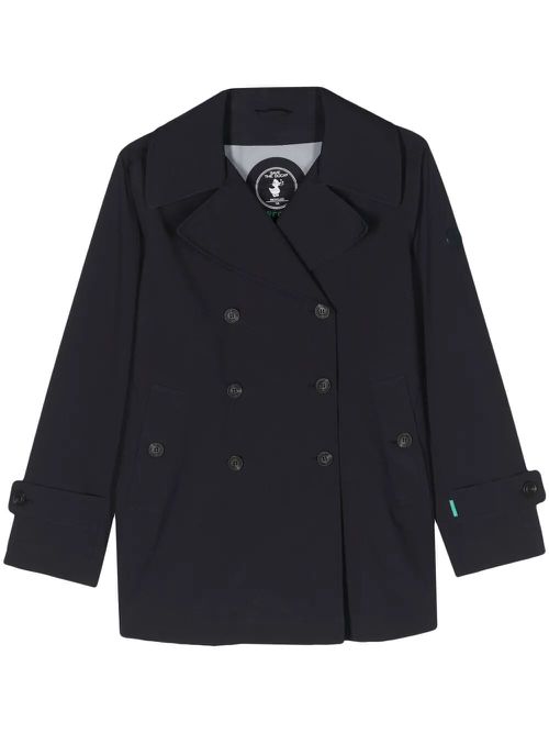 Sofi Double-Breasted Short Parka