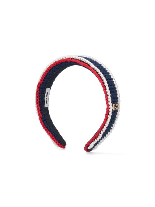 Miu miu Crochet Headband