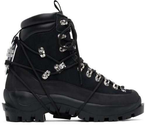HELIOT EMIL Black Hiking Boots