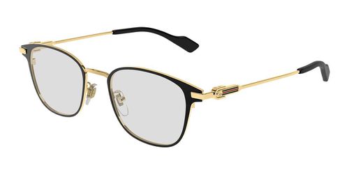 Gucci GG1740OK Asian Fit Men's Glasses, Black, Size 50