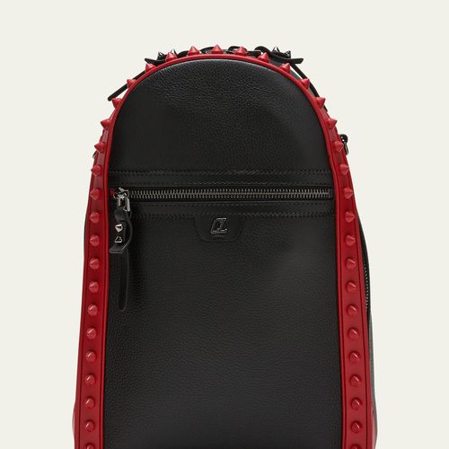 Christian Louboutin Men's Backparis Leather Backpack